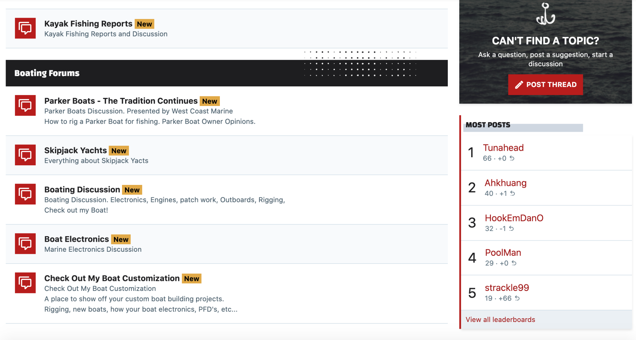 Preview of a leaderboard widget on a live site