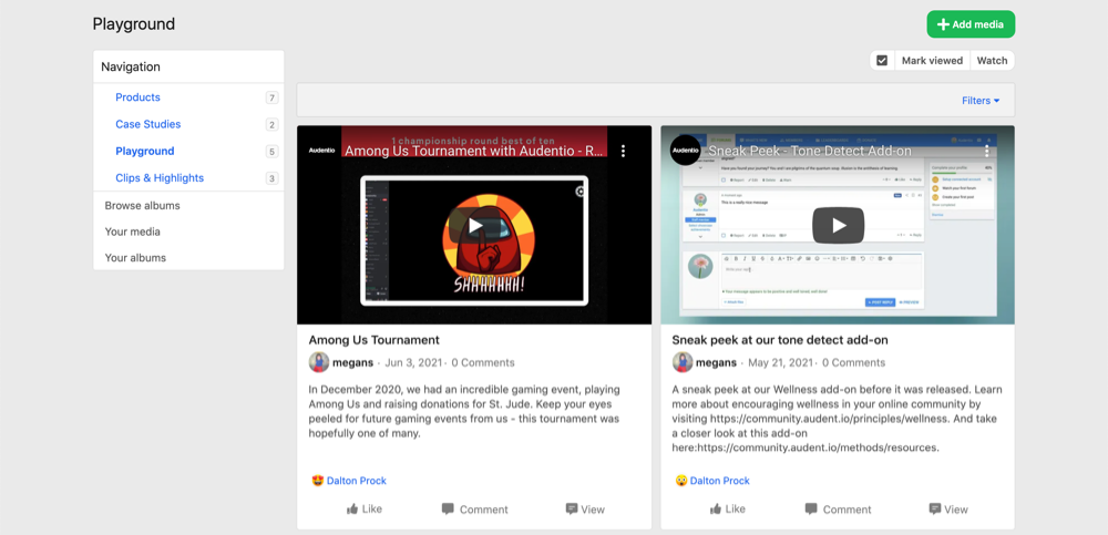 Media gallery changes preview image