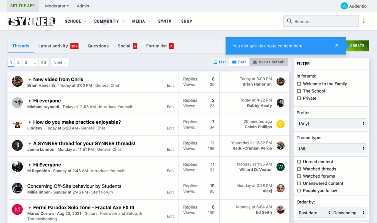 Preview of Site Tour in action