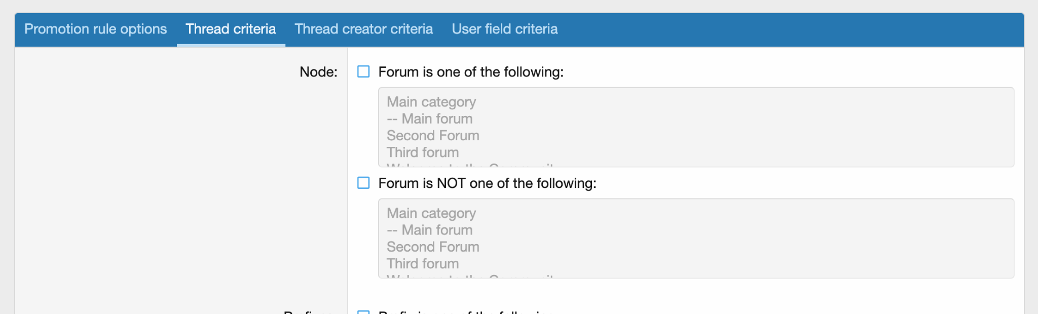Preview of adding a feed within Thread feed list