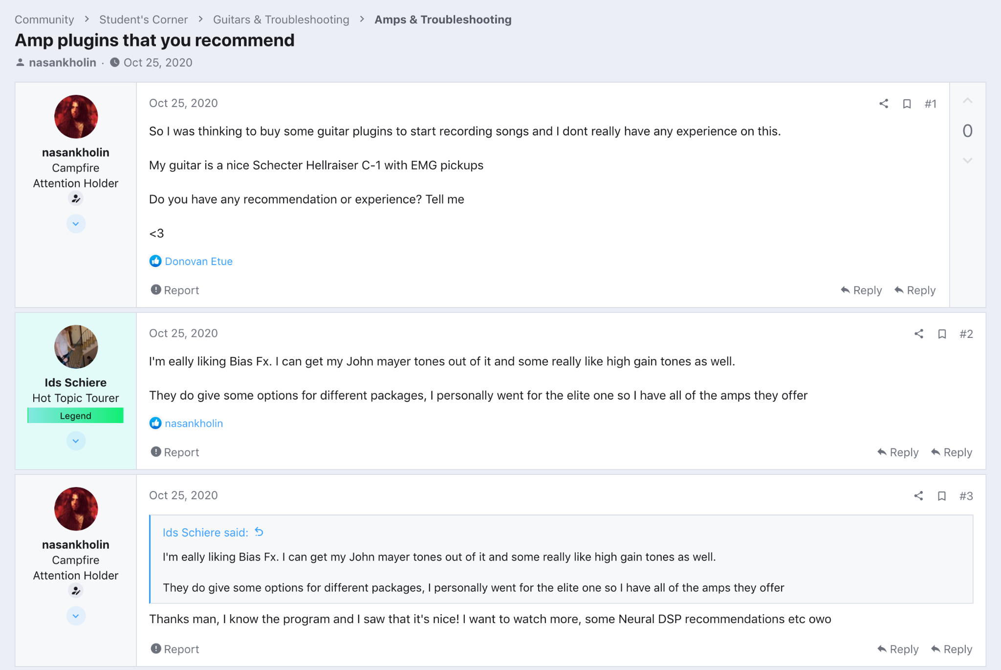 User Group Marking
